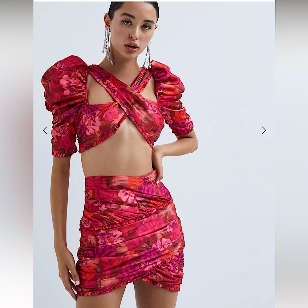 For Love And Lemons Alia Mini Skirt